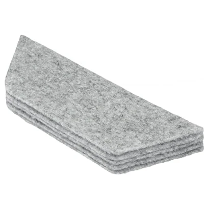 Abbildung von Nobo Nachfüll Pads für Whiteboard Tafelwische Pads, 10 Stück, Ideal Dry Wipe Oberflächen, 1905326