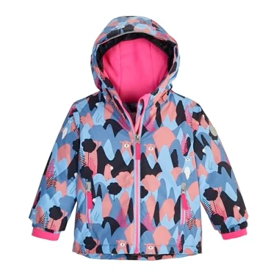 Abbildung von first instinct by killtec Kinder Skijacke/Funktionsjacke mit Kapuze und Schneefang FISW 29 MNS SKI JCKT, hellblau, 110, 42138 000