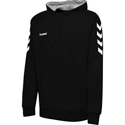 Abbildung von Hummel Hmlgo Kapuzenpullover für Kinder, Größe: 116, Black