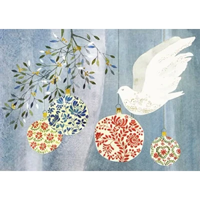 Abbildung von Festive Dove Deluxe Boxed Holiday Cards: Christmas Cards, Greeting Cards