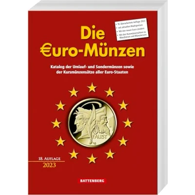 Abbildung von Die Euro Münzen: Katalog der Umlauf und Sondermünzen sowie Kursmünzensätze aller Staaten