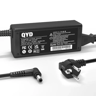 Abbildung von QYD 90W Notebook Netzteil ladegerät für Asus Zenbook R500d K55a K55VD K55VM k55VJ K55n U58c K55 Q400A Q500A Q501 K501 F555LA AH51 EXA0904YH ADP 90SB BB UX510UX CN121T K53 Laptop Ladekabel AC Adapter