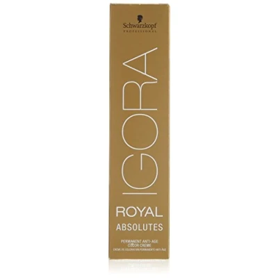 Abbildung von Schwarzkopf IGORA Royal Absolutes Permanent Anti Age Color Creme 5 80 hellbraun rot natur, 1er Pack (1 x 60 ml)