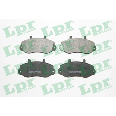 Abbildung von LPR 05P663 Bremsbelagsatz RENAULT: MASTER 2 Kasten, Bus, OPEL: Movano A Platform / Chassis, Van, Minibus