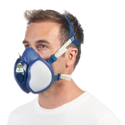 Abbildung von 3M Atemschutz Maske 4279+, ABEKP3, Schutz vor chemischen Stoffen wie Pestiziden und Reinigungsmitteln, 1