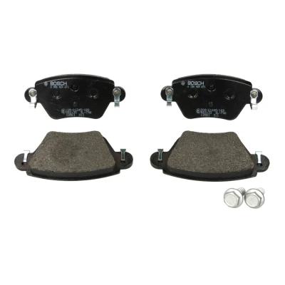 Abbildung von BOSCH 0 986 424 671 Bremsbelagsatz Low Metallic mit Schrauben Zubehör RENAULT: Kangoo I Express,