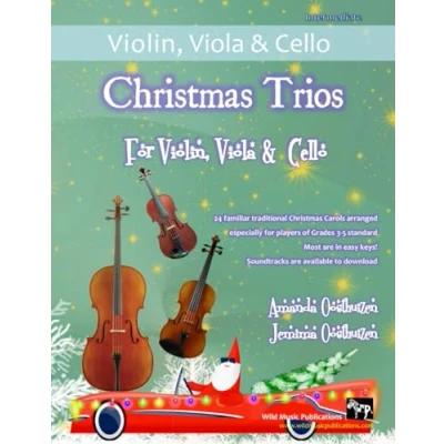Abbildung von Christmas Trios for Violin, Viola and Cello: 24 Traditional Carols arranged especially three players of around Grades 3 5 standard. Most are in easy keys.