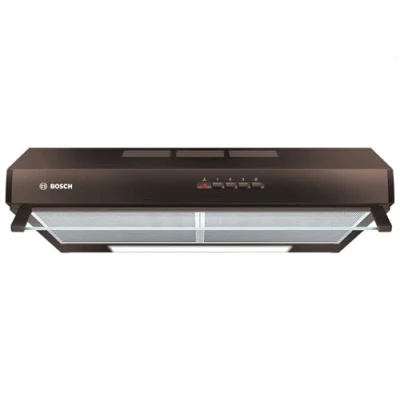 Abbildung von Bosch DUL63CC40 Serie 4 Unterbauhaube, 60 cm breit, Um &amp; Abluft, LED Beleuchtung gleichmäßige Ausleuchtung, Drucktastenschalter, 3 Leistungsstufen, Metallfettfilter spülmaschinengeeignet