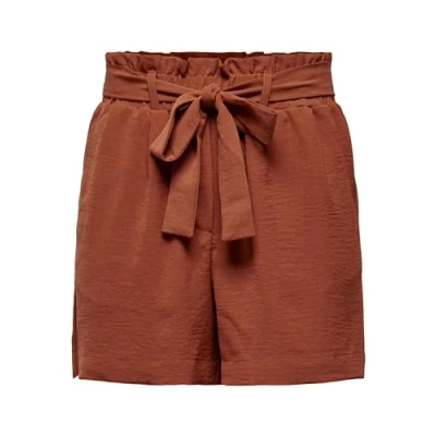 Abbildung von ONLY Onlmette Paperbag Shorts, Damen, Größe: XXS, Arabian spice