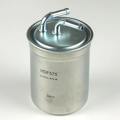 Abbildung von DELPHI HDF575 Kraftstofffilter Leitungsfilter SKODA: Fabia 2, 1 Combi, III Estate, SEAT: Ibiza 4 Sportcoupe, ST, 3