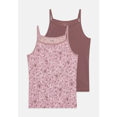 Abbildung von NAME IT Mädchen NKFSTRAP TOP 2P Flower NOOS Unterhemd, Mauve Shadows, 122/128 (2er Pack)