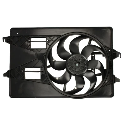 Abbildung von THERMOTEC D8G011TT Lüfter 383 12 480 mit Kühlerlüfterrahmen (Zarge) FORD: MONDEO 3 Kombi