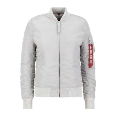 Abbildung von Alpha Industries MA1 VF 59 WMN Bomberjacke, Damen, Größe: Medium, Pastel grey