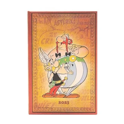 Abbildung von Asterix &amp; Obelix (The Adventures of Asterix) Mini 12 month Verso Hardback Dayplanner 2025 (Elastic Band Closure)