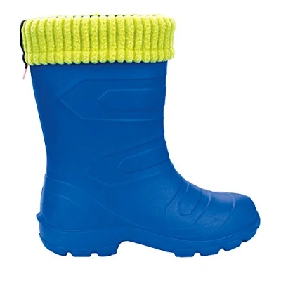 Abbildung von LEMIGO leichte EVA Gummistiefel gefüttert ASPEN Kinder (Blau (Azzurro), numeric_30)
