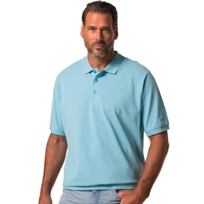 Abbildung von JP1880 Grosse BIS Brustdruck Poloshirt, Herren, Größe: 8XL, Pale blue