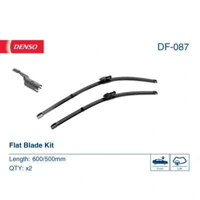Abbildung von Scheibenwischer Denso DF 087 Flachbalkenwischblatt LAND ROVER: Range Rover Sport