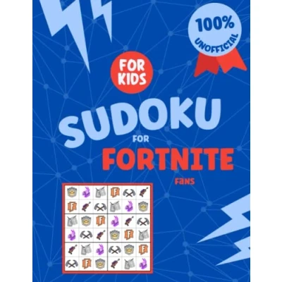 Abbildung von Fortnite Sudoku Unofficial: Gift Idea for Ages 6 12