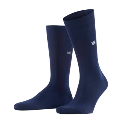 Abbildung von Burlington Dublin LOGO SIZE Socken, Herren, Größe: 41 46, Blau