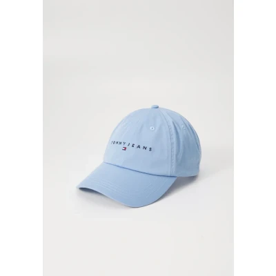Abbildung von Tommy Jeans Linear LOGO 6 Panel Unisex Cap, Größe: One Size, Cloudy blue