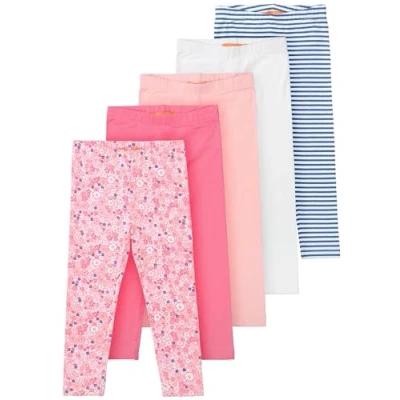 Abbildung von Staccato Mädchen Legging 5er Pack Blume Gr.80 134 (DE/NL/SE/PL, Numerisch, 92, 98, Regular, Mehrfarbig)