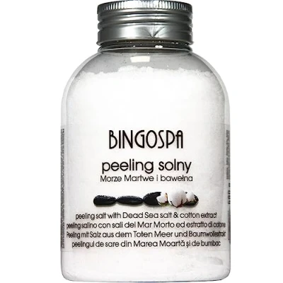 Abbildung von Peeling Salz Aus Dem Toten Meer Mit Baumwollextrakt 580 g BINGOSPA