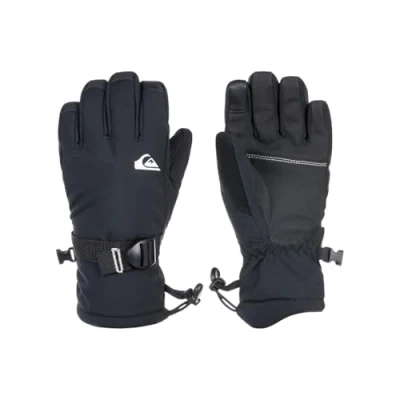 Abbildung von Quiksilver Mission Youth Fingerhandschuh für Kinder, Größe: 140/158, True black
