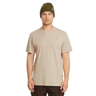 Abbildung von G Star Herren Nifous T Shirt, Beige (dk Brick D24449 336 1214), XS