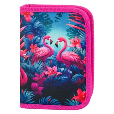 Abbildung von Baagl 1FACH Flamingos Federmäppchen für Kinder, Größe: One Size, Rosa