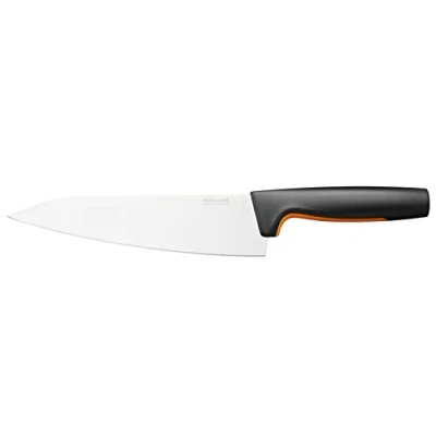 Abbildung von Fiskars Kochmesser, Groß, Functional Form, Gesamtlänge: 32 cm, Japanischer Edelstahl/Kunststoff, 1057534