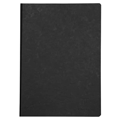 Abbildung von Clairefontaine 791402C Heft A4, Leinen, Age Bag, blanko, 96 Blatt, rot