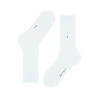 Abbildung von Burlington LORD Onesize Socken white, Herren, Größe: 40/46, White