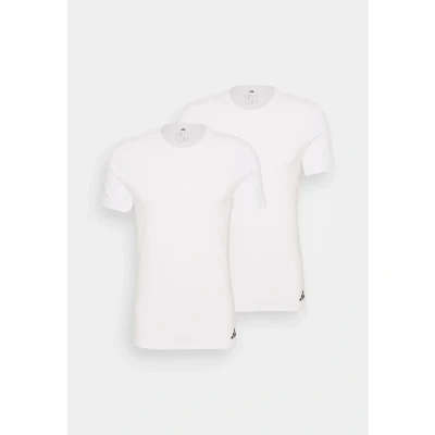 Abbildung von adidas Sportswear CREW NECK 2PACK Unterhemd/shirt, Herren, Größe: Large, White