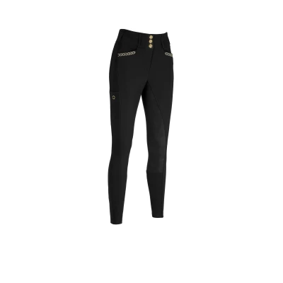 Abbildung von Pikeur Reithose New Candela Full Grip Flex Faux Leather SchwarzVerkauft von Agradi