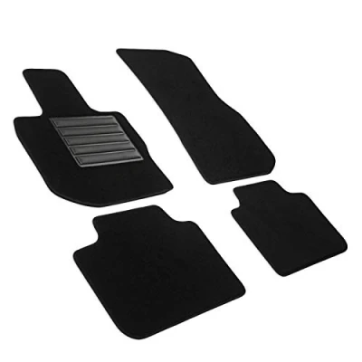Abbildung von MDM SP 7584 Fußmatten Velours Autoteppich passend für BMW X3 (G01) (auch Plug in Hybrid) 11.2017&gt;, black