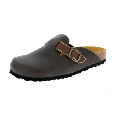 Abbildung von Lico Herren Bioline Style Clogs, Braun, 37 EU