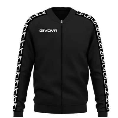 Abbildung von Givova Unisex College Band Jacke, Schwarz, 3XL