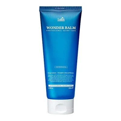 Abbildung von LA&#039;DOR Wonder Balm 200 ml After Shampoo für Haar, feuchtigkeitsspendend, Proteinseide, nährt intensiv, Locken mit unersetzlichen Substanzen, stellt die Weichheit des gesunden Glanzes wieder her