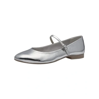 Abbildung von Tamaris Riemchenballerina, Damen, Größe: 36, Silver Schuhe