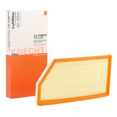 Abbildung von MAHLE ORIGINAL LX 3188/11 Luftfilter 42,3 200 Filtereinsatz MERCEDES BENZ: E Class Saloon, T modell, CLS