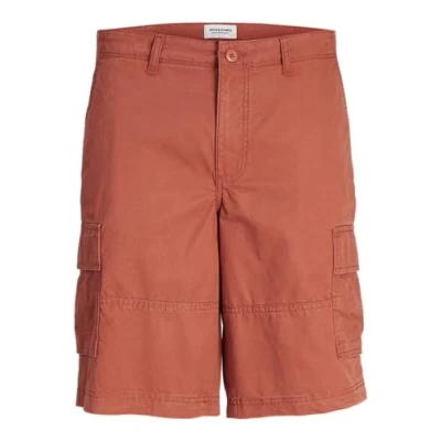 Abbildung von JACK&amp;JONES Herren JPSTCOLE JJCAMPAIGN Short Cargoshorts, Cinnabar, S