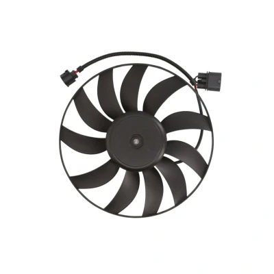 Abbildung von NISSENS 85763 Lüfter 350 12 120 ohne integrierten Regler VOLKSWAGEN: Golf 5, Touran I, Caddy 3, AUDI: A3 Hatchback, Sportback