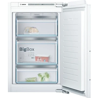 Abbildung von Bosch Hausgeräte GIV21ADD0 Serie 6 Einbau Gefrierschrank/A+++ / 104 kWh/Jahr 95 L/LowFrost/BigBox, Einbau, 88 x 56 (EEK D)