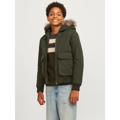 Abbildung von Jack &amp; Jones Junior Jjeconstruct JNR Winterjacke für Kinder, Größe: 152, Rosin