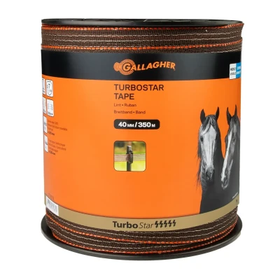 Abbildung von 350 m/40 mm Gallagher Weidezaunband TurboStar (terra)