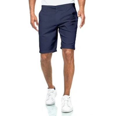 Abbildung von Smith &amp; Solo Kurze Hosen Herren Chino Shorts Kurz Baumwolle, Bermuda Hose Sommer, Laufshorts Männer Sport Trainingshose (Navy, S)