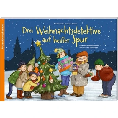 Abbildung von Drei Weihnachtsdetektive auf heißer Spur. Ein Krimi Adventskalender zum Vor und Selberlesen (Adventskalender mit Geschichten für Kinder: Buch Vorlesen Basteln)