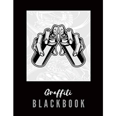 Abbildung von Graffiti Blackbook: Giant Sketchbook to Draw Graffitis and Tags Great Gift for Artists Awesome Blank Street Art Practice Book Part 9
