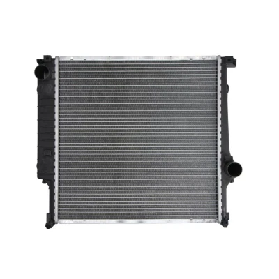 Abbildung von NRF 509626 Kühler, Motorkühlung Aluminium 440 438 32 Kühlrippen gelötet BMW: 3 Saloon, Convertible