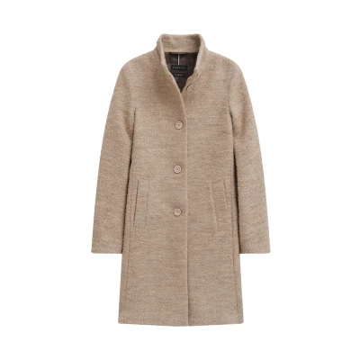 Abbildung von bugatti MIT Flexcity Stretch UND Stehkragen Wintermantel 40beige, Damen, Größe: 36, 40/beige